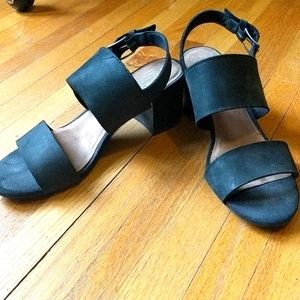 TOMS Poppy Leather Heeled Sandal